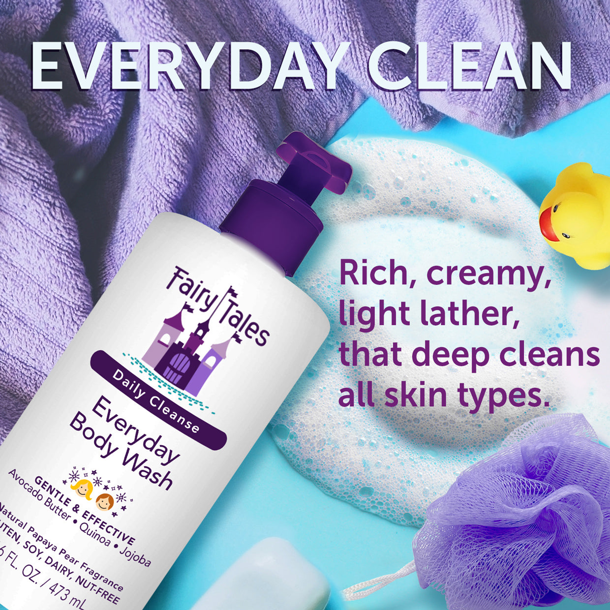 Daily Cleanse Kids Everyday Body Wash