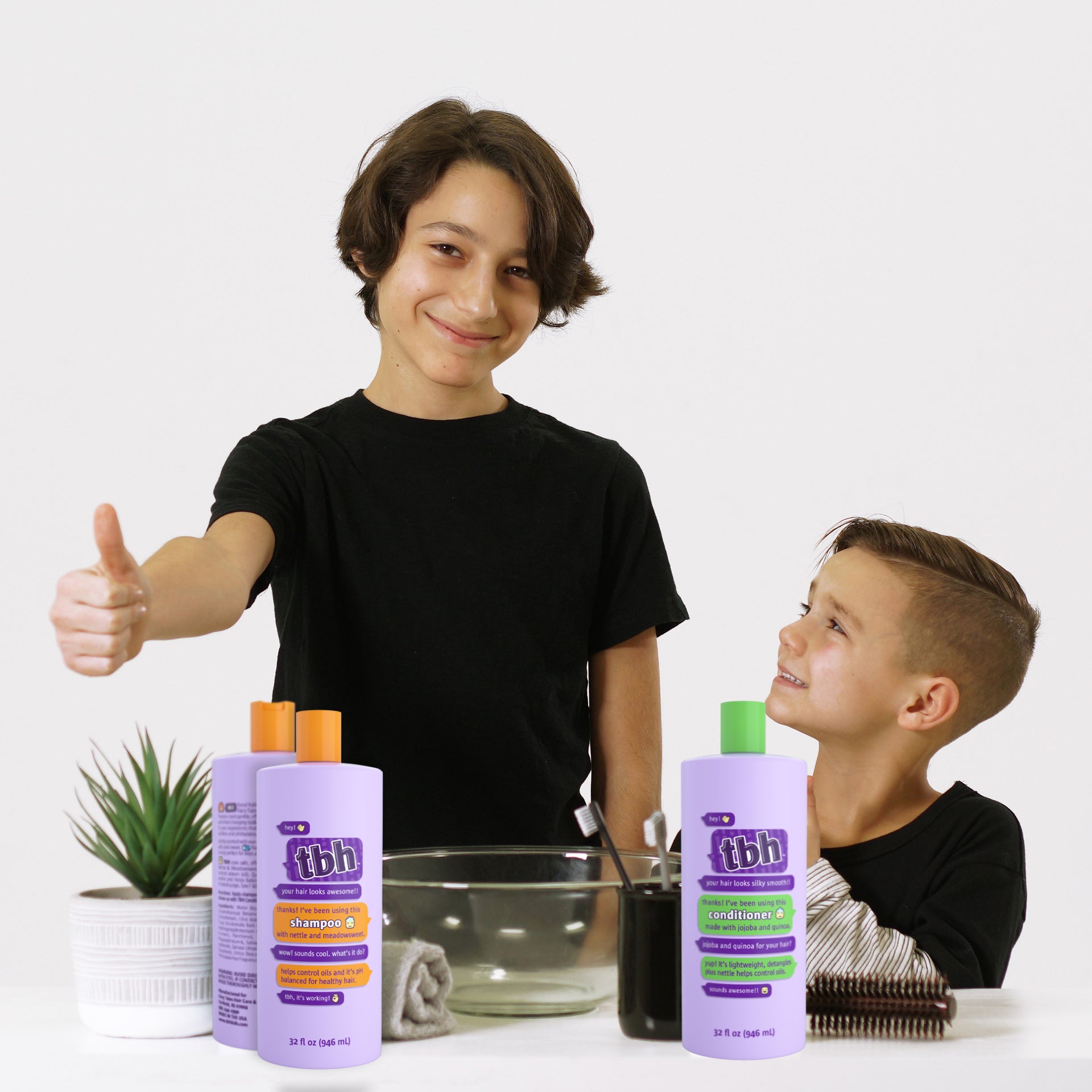 tbh® liter duo kids shampoo and conditioner