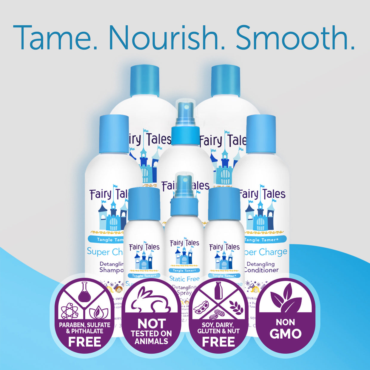 Tangle Tamer® Static Free Kids Detangling Spray