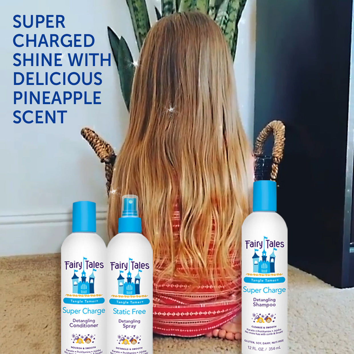 Tangle Tamer® Static Free Kids Detangling Spray