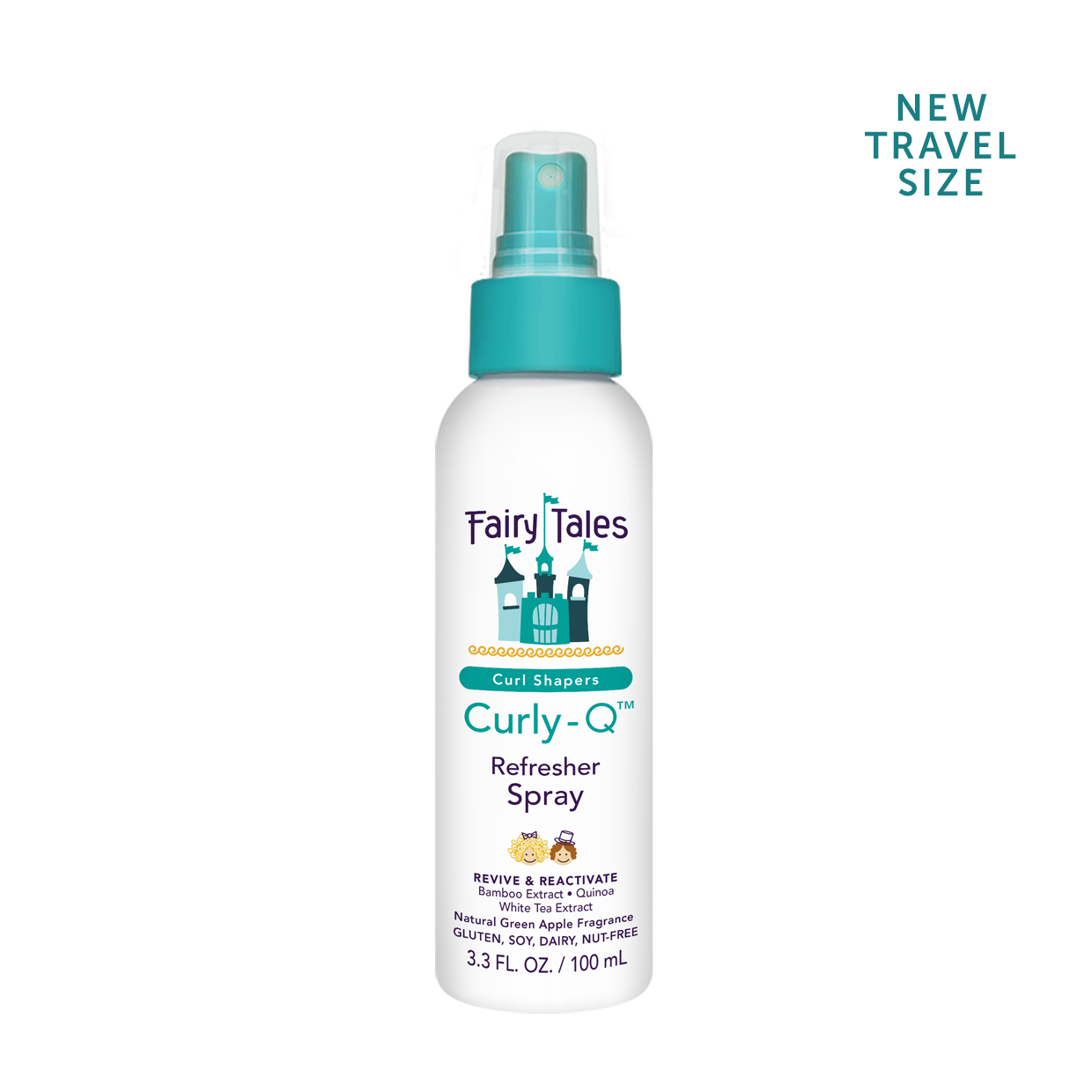 Curly-Q™ Curl Refresher Spray for Curly Hair Kids